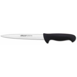 Couteau à dénerver souple gamme 2900 noir Arcos 19 cm