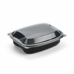 Barquette plastique noire Bistro 900 ml - par 20