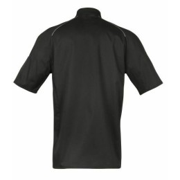Veste de cuisine manches courtes Benak maille 37.5 noir T6