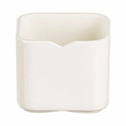 Ravier carré mekkano ivoire 7,5 x 7,5 x 6 cm 21 cl - par 6