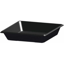 Bac mélamine noir GN 1/2  26,5 x 32,5 x 6,5 cm