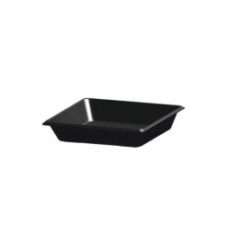 Bac mélamine noir GN 1/4  26,5 x 16,2 x 6,5 cm