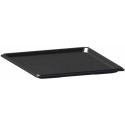 Plat mélamine noir GN 3/4  48,7 x 26,5 x 2 cm