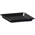 Ravier mélamine noir GN 2/5  53 x 20 x 4 cm
