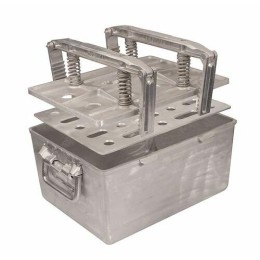 Daubière 18 pieds en fonte d'aluminium