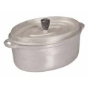 Cocotte ovale aluminium 7,5 L