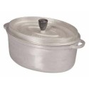 Cocotte ovale aluminium 12 L