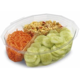 Boite Multipack PET 3 compartiments 105 cl - par 200