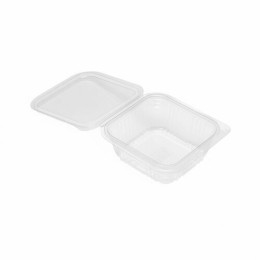 Barquette plastique avec couvercle Optipack 250 ml - par 600