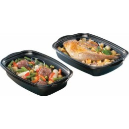 Boite plats cuisinés PP 1 compartiment 100 cl - par 200