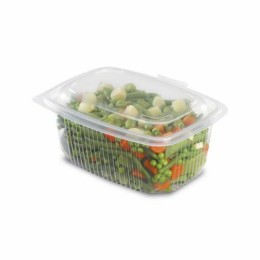 Barquette plastique avec couvercle Ondipack 1800 ml - par 300