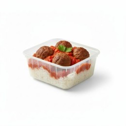 Boite Carty blanche avec couvercle 450 ml - par 200