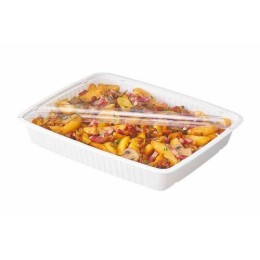 Barquette micro-ondes scellable 1/2 gastronomique 300cl /150