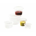 Pot transparent renforcé PP 2,5 cl - par 100