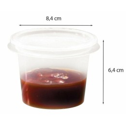 Pot transparent renforcé PP 250 ml - par 100
