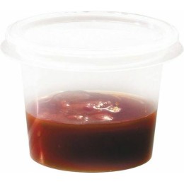 Couvercle transparent pour pot 250 ml - par 100