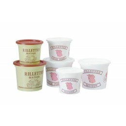 Pot rillettes maison beige 12,5 cl - par 250