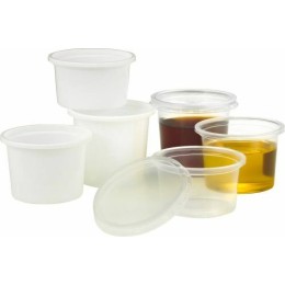 Plastipot transparent 10cl /100