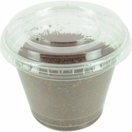 Pot à sauce Solo 26,6 cl et couvercle APET - par 50