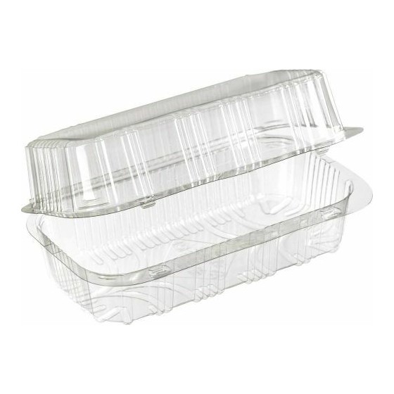 Boite Cristal Patipack 2 bouchées APET - par 400 Boite Cristal Patipack 2 bouchées APET - par 400
