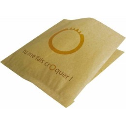 Sac à crêpes, kraft brun