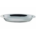 Plat gratin ovale inox 42,6 x 25,3 x 4,5cm