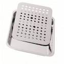 Plat boucher inox 42,5 x 31 cm