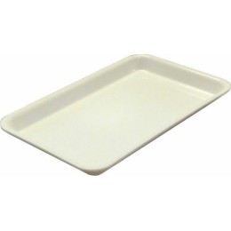 Plat plexi GN 1/4 blanc H.1,7 cm 26,5 x 16,2 cm