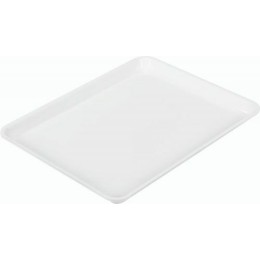 Plat plexi GN 1/2 blanc H. 1,7 cm 32,5 x 26,5 cm