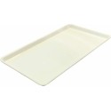 Plat plexi GN 3/4 blanc H. 1,7 cm 48,7 x 26,5 cm