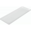 Plat plexi GN 2/5 blanc H. 1,7 cm 53 x 20 cm