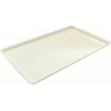 Plat plexi GN 1/1 blanc 53 x 32,5 x 2 cm