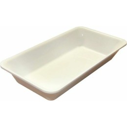 Ravier plexi GN 1/3 blanc H. 5 cm 32,5 x 17,6 cm