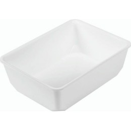 Bac plexi GN 1/5 blanc H.8 cm 26,5 x 20 cm