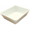Bac plexi GN 1/2 blanc H. 8 cm 32,5 x 26,5 cm