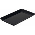 Plat plexi GN 1/3 noir H. 1,7 cm 32,5 x 17,6 cm
