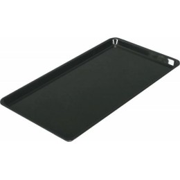 Plat plexi GN 3/4 noir H. 1,7 cm 48,7 x 26,5 cm