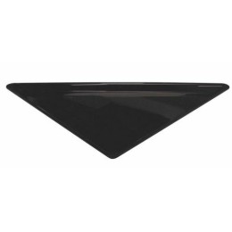 Plat plexi triangle noir 56,5 x 40 x 1,7 cm