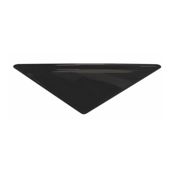 Plat plexi triangle noir 56,5 x 40 x 1,7 cm