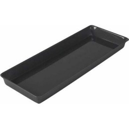 Ravier plexi GN 2/5 noir H. 4 cm 53 x 20 cm