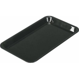 Ravier plexi GN 1/4 noir H. 5 cm 26,5 x 16,2 cm