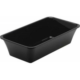 Bac plexi GN 1/3 noir H. 8 cm 32,5 x 17,6 cm
