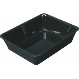 Bac plexi GN 1/2 noir H.8,0 cm 26,5 x 32,5 cm