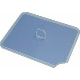 Couvercle avec encoche plexiglass transparent GN 1/2