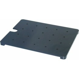 Grille égouttoir plexi noir pour plat rectangulaire 42 x 28 cm