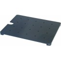 Grille égouttoir plexi noir pour plat rectangulaire 42 x 28 cm