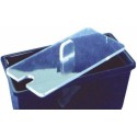 Couvercle plexi transparent pour saladier rectangle 1,5 L