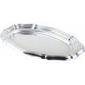 Plateau argenté régence PET 40 x 27 cm - par 50