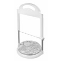 Guillotine à fromage socle marbre Ø 22 x H. 33 cm