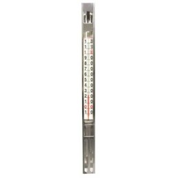 Thermomètre charcutier alcool gaine inox